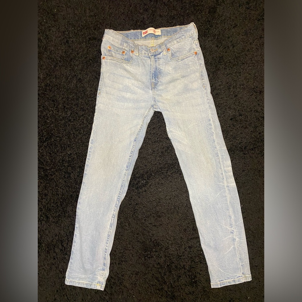 Boys Regular Taper 502 Levi’s Jeans Size 12, 26W 27L